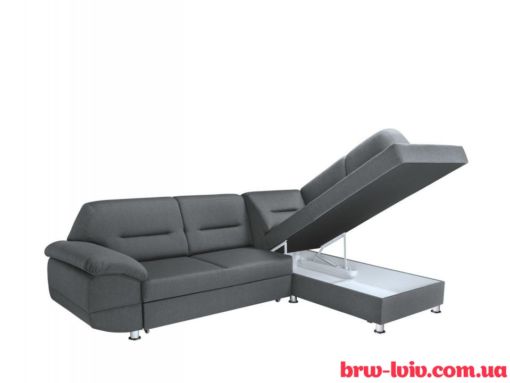 Кутовий диван Alanis RECBK.2F (Black Red White) - Зображення 8