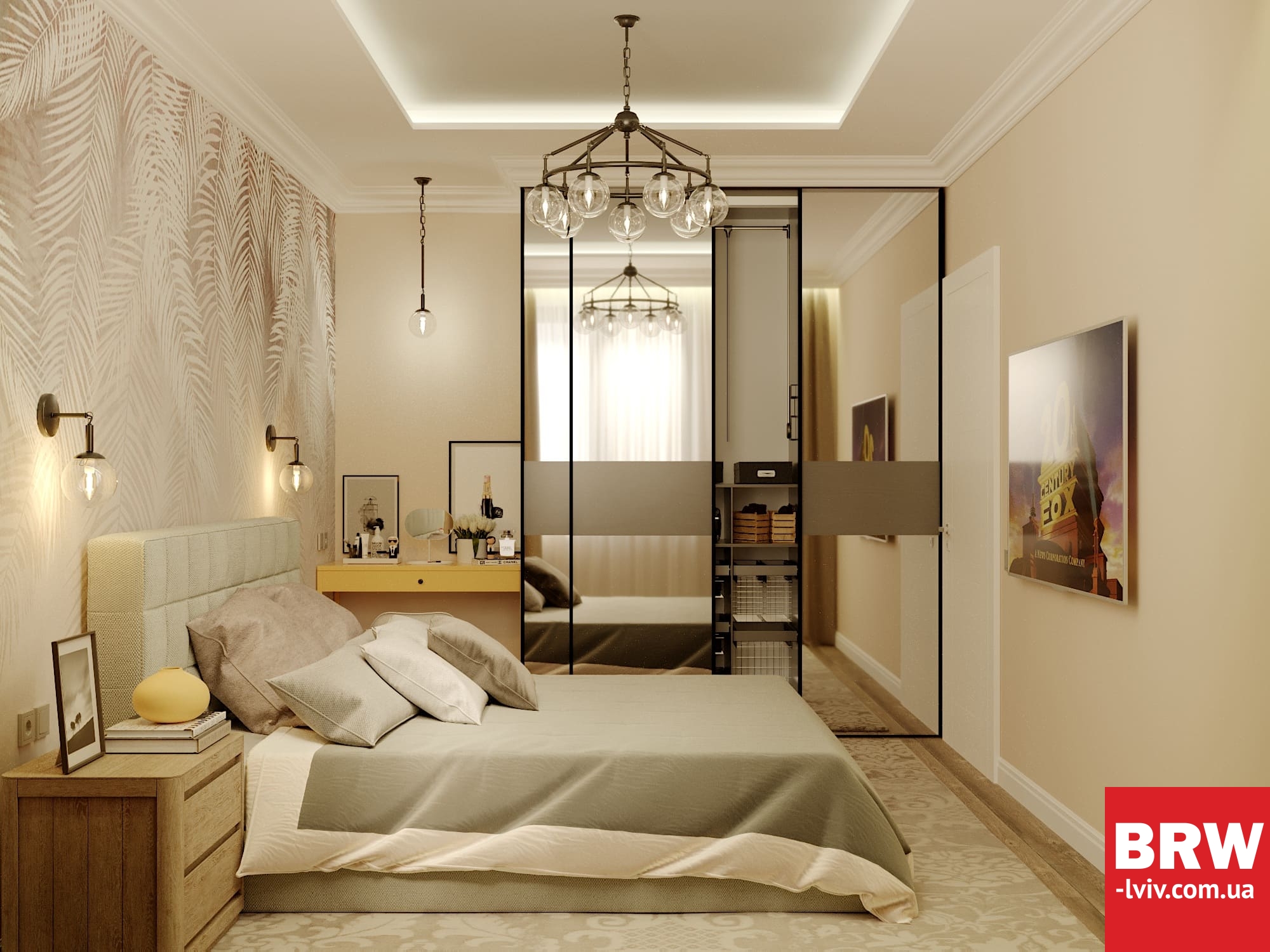 Дзеркало в спальні: переваги