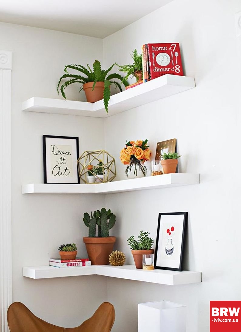 Кутові полиці